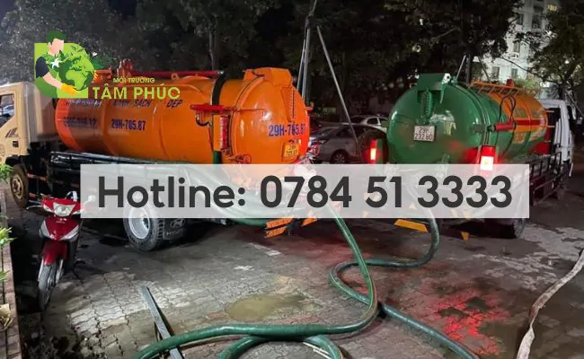 hút hầm cầu tại Bến Tre