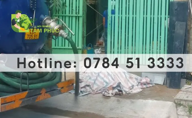 hút bể phốt tại Thái Bình