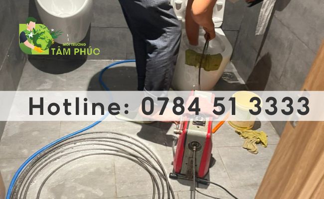 thông bồn cầu nghẹt tại Bình Dương