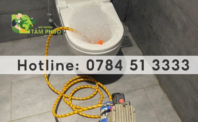thông bồn cầu nghẹt tại Bình Dương