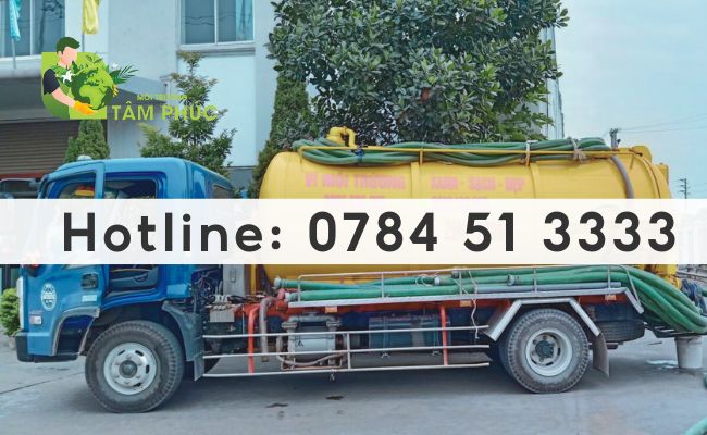 hút bể phốt tại Thái Bình