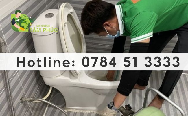 thông bồn cầu nghẹt tại Bình Dương