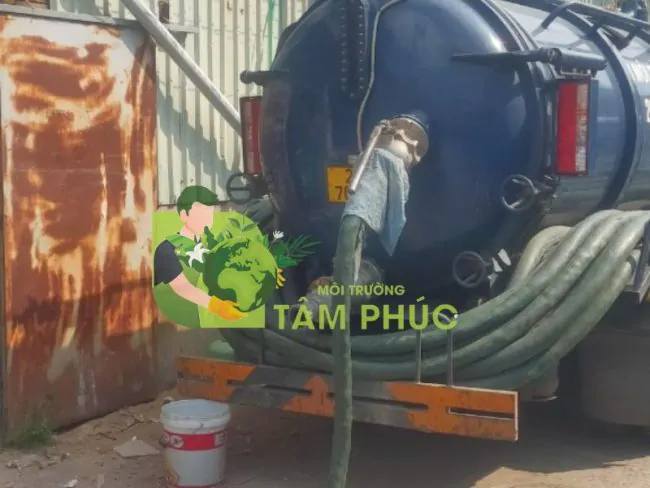 hút bể phốt tại Sơn La