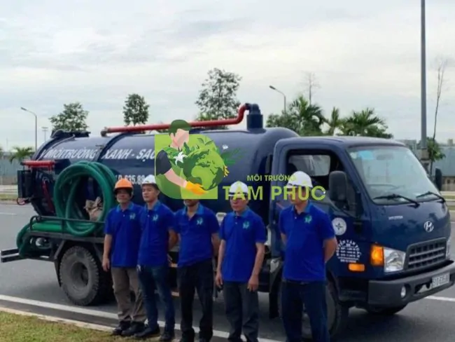 hút bể phốt tại thái nguyên