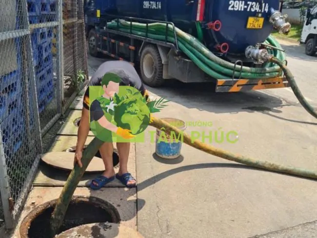 thông tắc cống tại Thái Bình