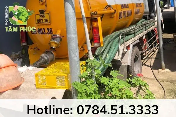 hút bể phốt tại Quảng Ninh