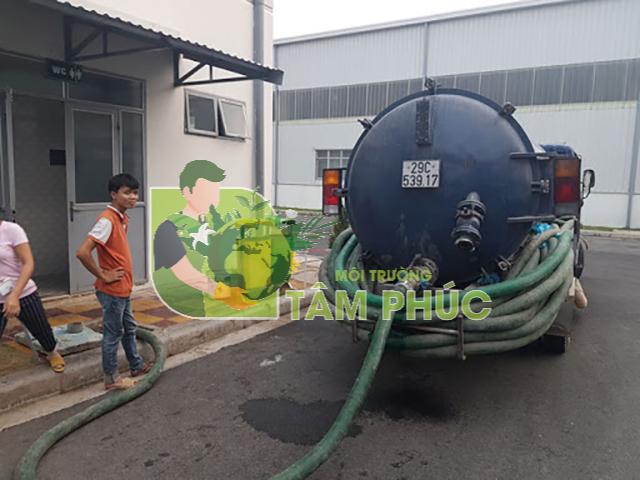 hút bể phốt tại Điện Biên