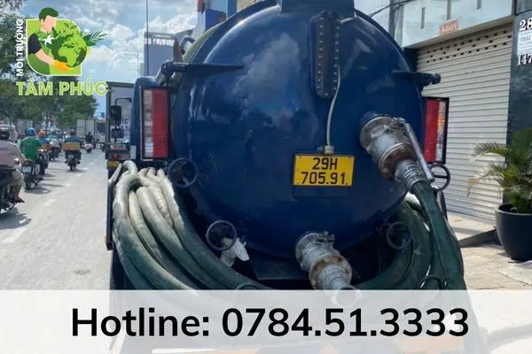 hút bể phốt tại Hà Nam