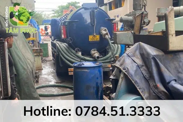 Tiến hành quá trình hút bể phốt tại Hà Nam chuyên nghiệp