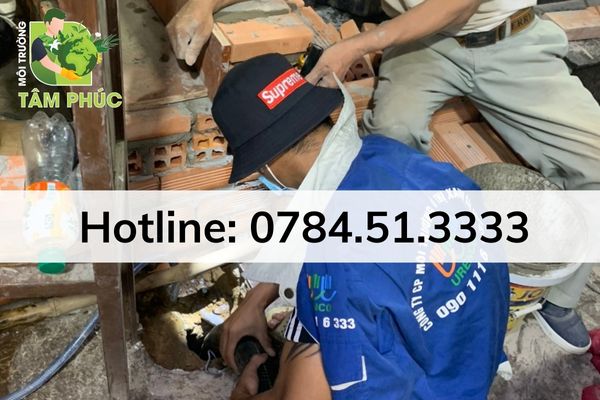hút bể phốt tại Hòa Bình