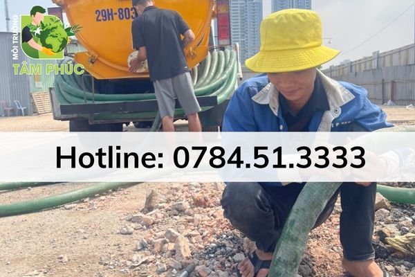 hút bể phốt tại Hòa Bình