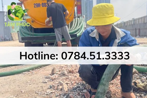 hút bể phốt tại Hòa Bình