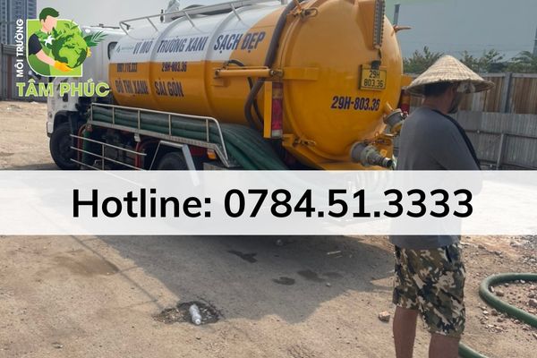 hút bể phốt tại Hòa Bình