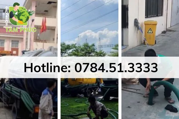 hút bể phốt tại Vĩnh Phúc