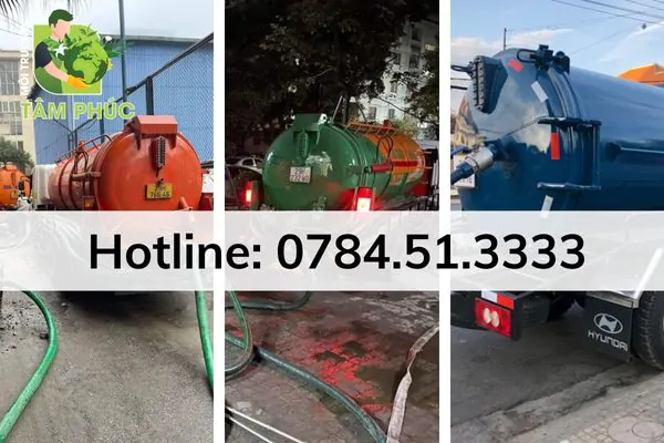 hút bể phốt tại Vĩnh Phúc