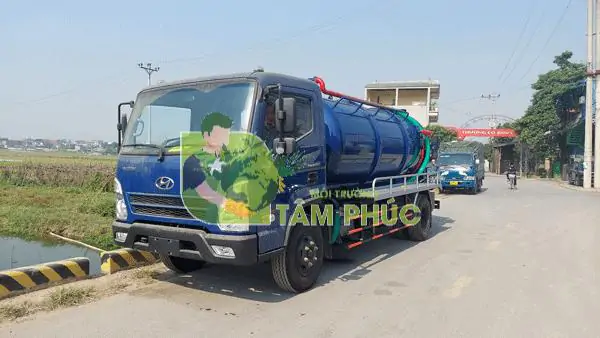 Hút bể phốt tại Điện Biên