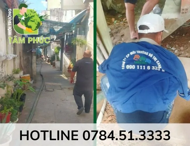 hút hầm cầu tại Bình Dương