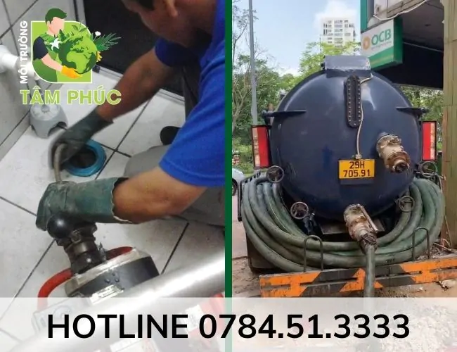 hút hầm cầu tại Bình Dương