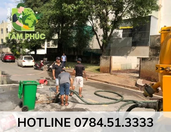 hút hầm cầu tại Bình Dương