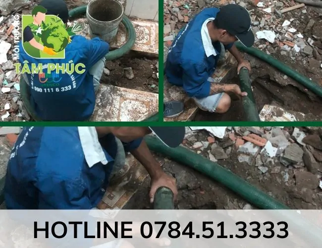 hút hầm cầu tại Bình Dương