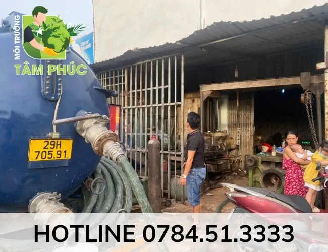 hút hầm cầu tại Bình Dương