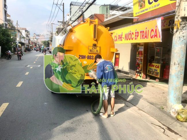Hút hầm cầu tại miền Nam
