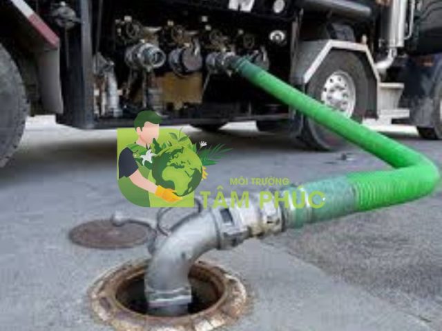 Quy trình hút hầm cầu tại Quảng Ngãi của dịch vụ Môi Trường Tâm Phúc