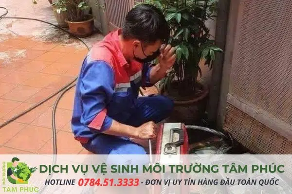 thông cống nghẹt tại Bình Dương