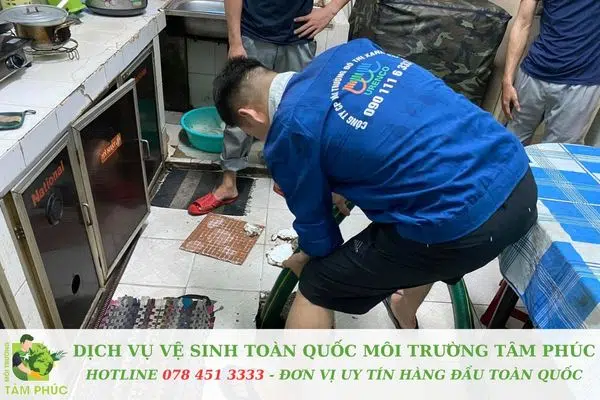 Ưu điểm nhận được từ dịch vụ thông cống nghẹt tại Đà Nẵng Môi Trường Tâm Phúc