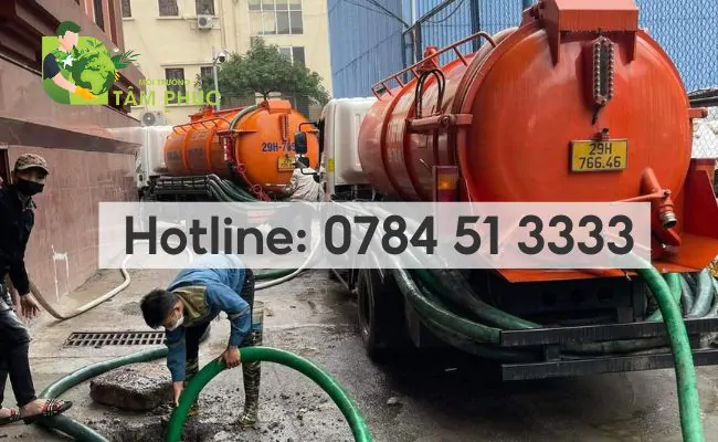 hút bể phốt tại Yên Bái