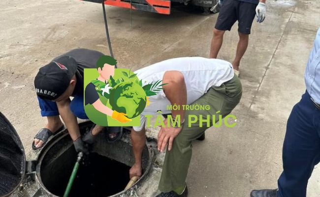 hút bể phốt tại Kiến An