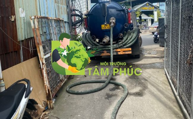 hút bể phốt tại Kiến An
