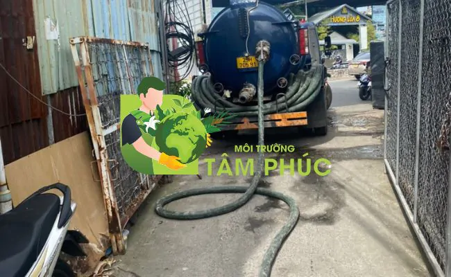 hút bể phốt tại Kiến An