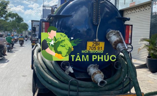hút bể phốt tại Kiến An