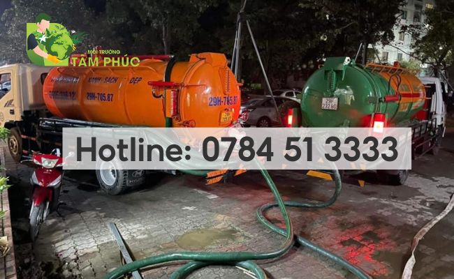 hút bể phốt tại Yên Bái