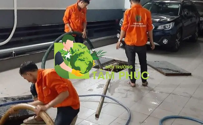 Hút bể phốt Tại Kiến Thụy