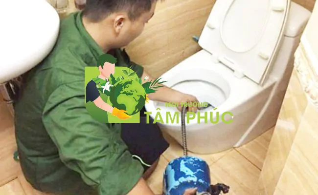 thông bồn cầu nghẹt tại Bến Cát