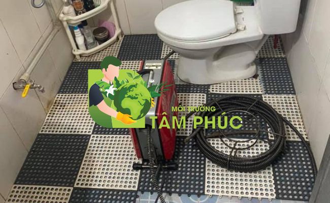 thông bồn cầu nghẹt tại Dĩ An