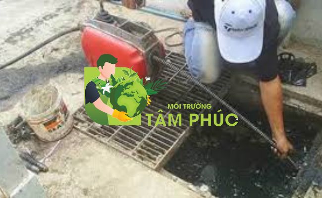 thông tắc cống tại Cát Hải