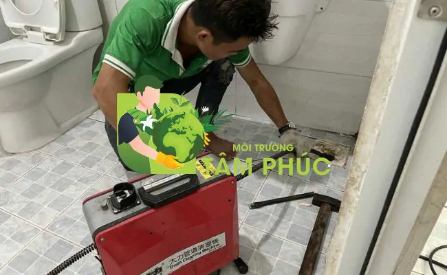 Thông Tắc Cống Tại Hồng Bàng 