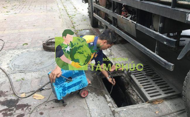 thông cống nghẹt tại Cà Mau