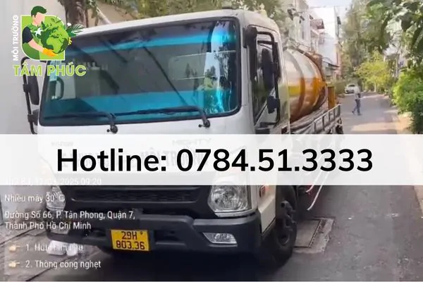Hút hầm cầu tại Hải Dương