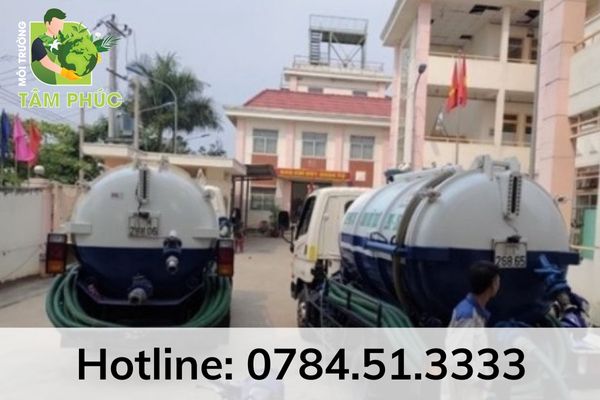 Quy trình hút Hầm Cầu Tại Thủ Dầu Một của Tâm Phúc