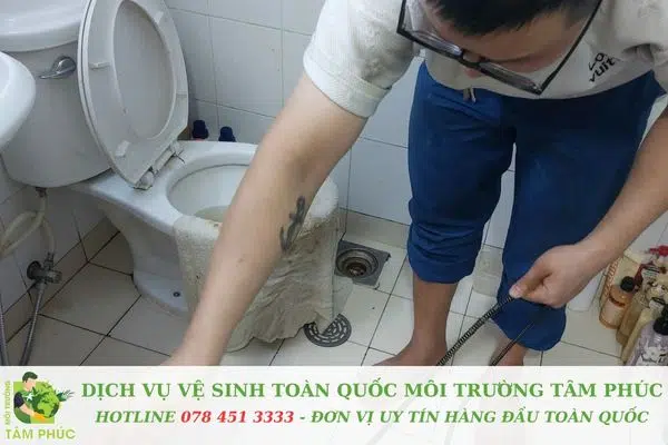 Ưu đãi của dịch vụ thông bồn cầu nghẹt tại Đồng Tháp - công ty Môi Trường Tâm Phúc