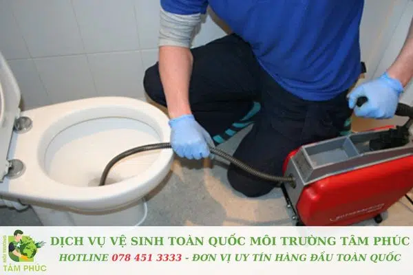 Combo vệ sinh bồn cầu – hút hầm cầu giá tốt