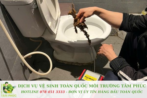 Quy trình thi công đơn vị thông bồn cầu nghẹt tại Vĩnh Long tại Môi Trường Tâm Phúc
