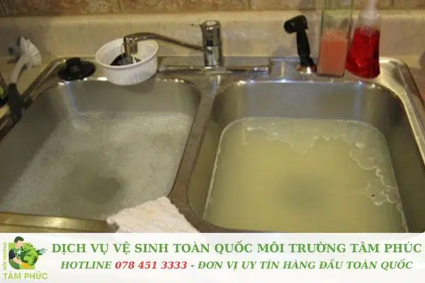 Tình trạng khu vực An Giang bị nghẹt cống hiện nay