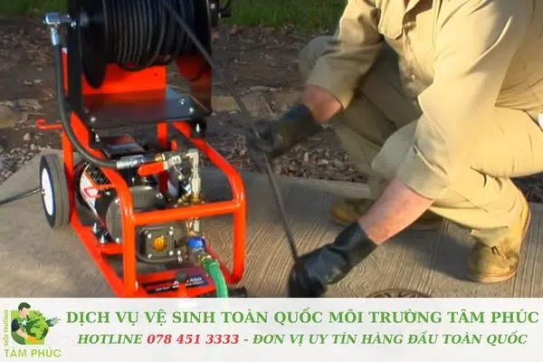 Môi Trường Tâm Phúc – Đơn vị thông cống nghẹt tại Tây Ninh đáng tin cậy