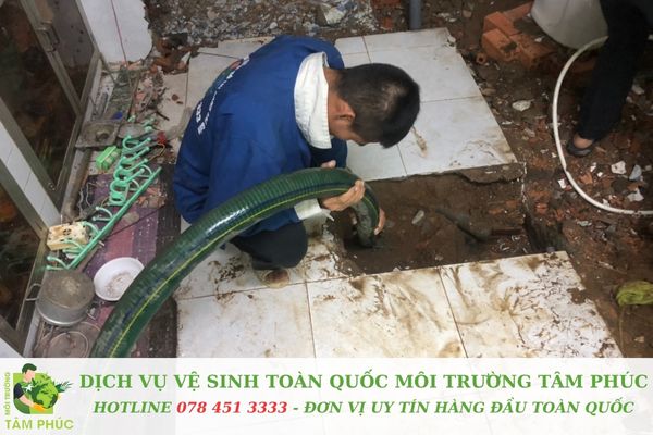 Các tình huống thường gặp cần thông cống nghẹt tại Tiền Giang