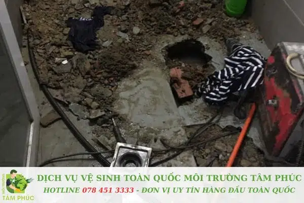 Cảnh báo về các đơn vị thông cống giá rẻ nhưng kém chất lượng tại Tiền Giang